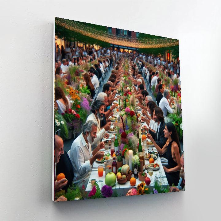 Alfresco Dining Festival - Australia DIY Paint By Numbers