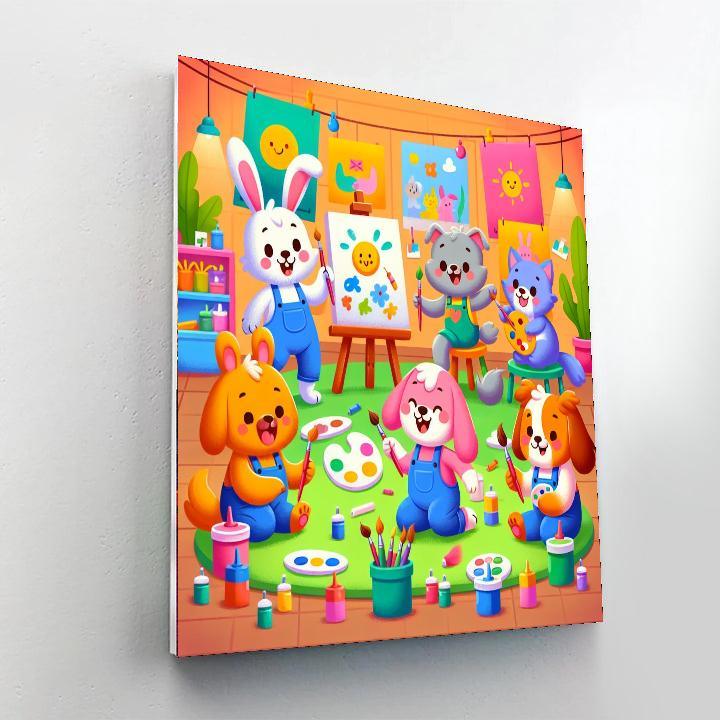Animal Art Studio Paint By Color