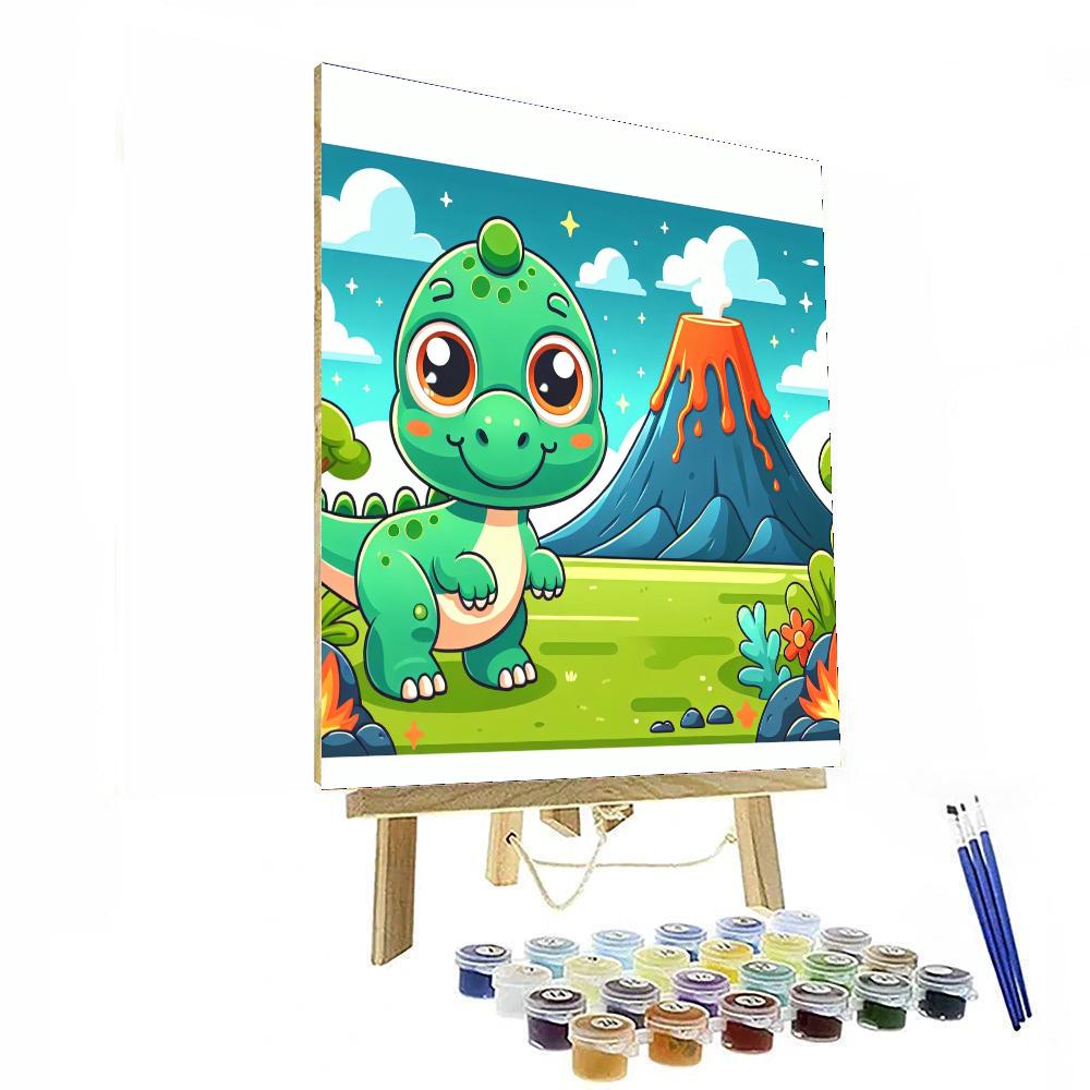 Dino World Expedition Numbered Painting Kits