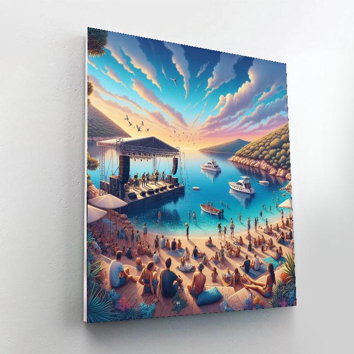 Soundwave Festival - Tisno, Croatia Paint By Numbers Art