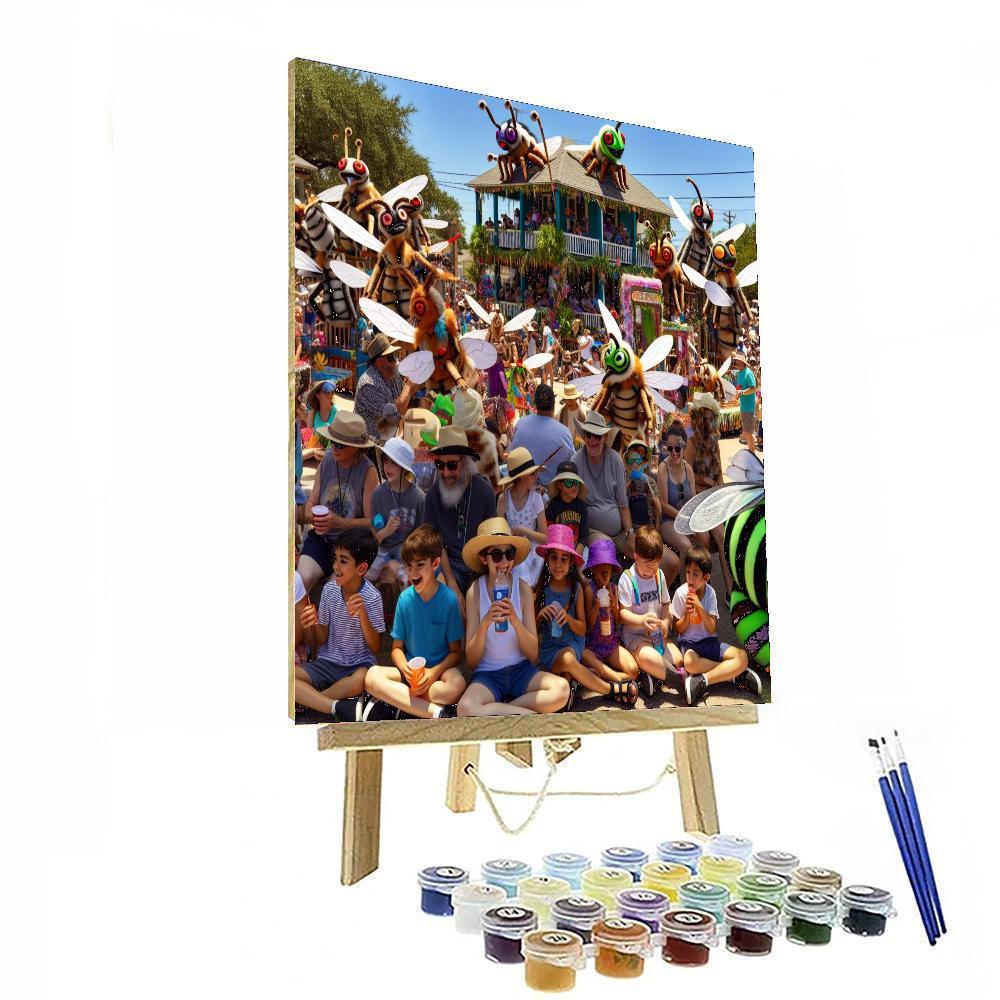Great Texas Mosquito Festival Paint By Color