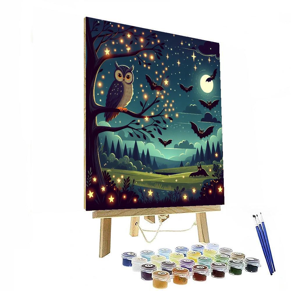 Creatures Of The Night Paint By Numbers Art