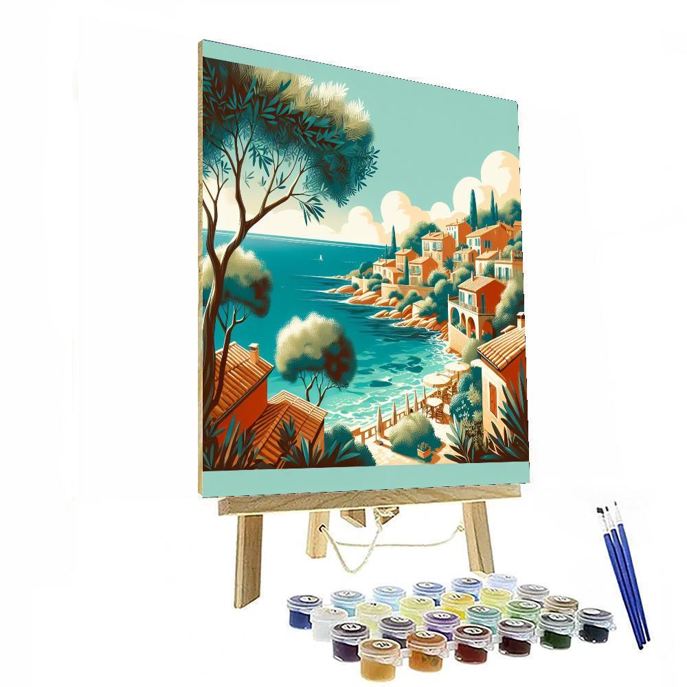 Mediterranean Breeze Paint By Numbers Kits