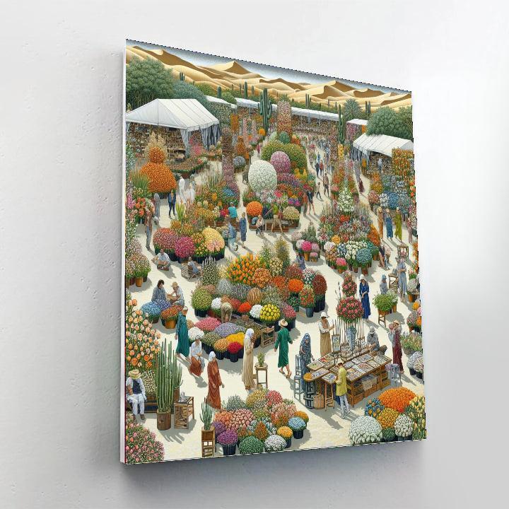 Al Ain Flower Festival - Uae Painting Number Kit