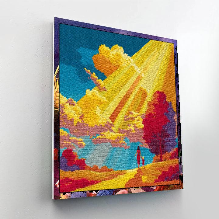 Rays Of Hope And Love Numbered Painting Kits