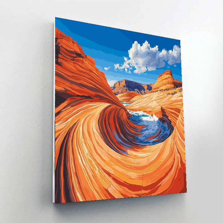The Wave Paint By Number