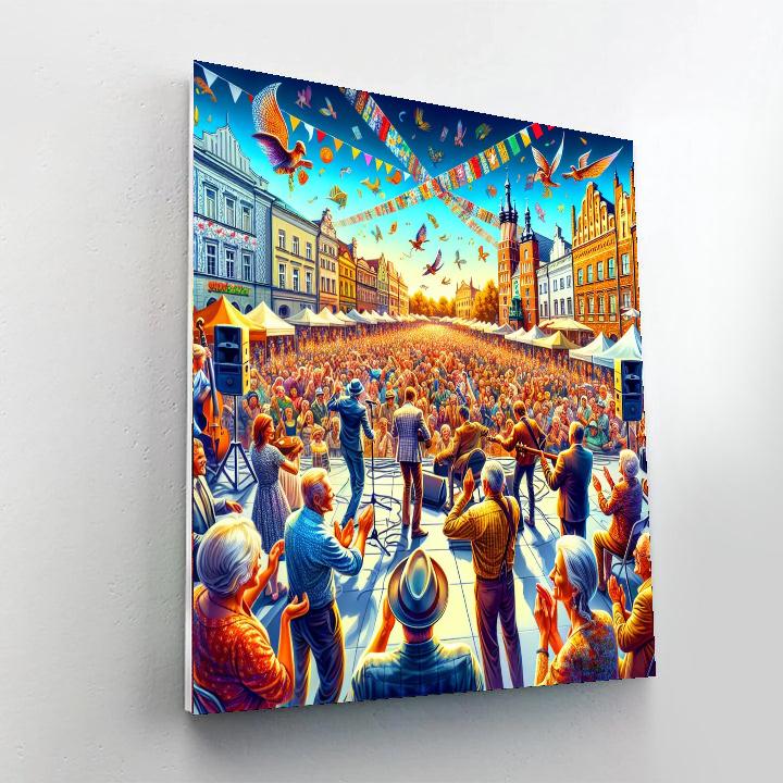 Day Of Music - Poland Number Painting