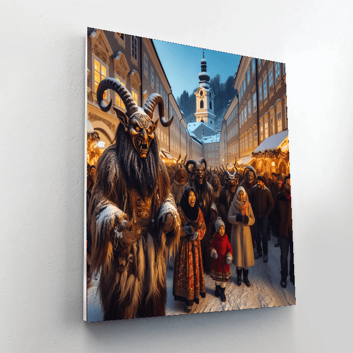Krampusnacht - Salzburg Numbered Painting Kits