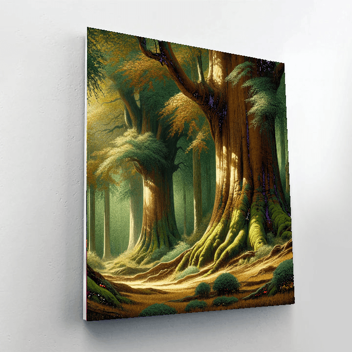 Woodland Wonder Number Painting
