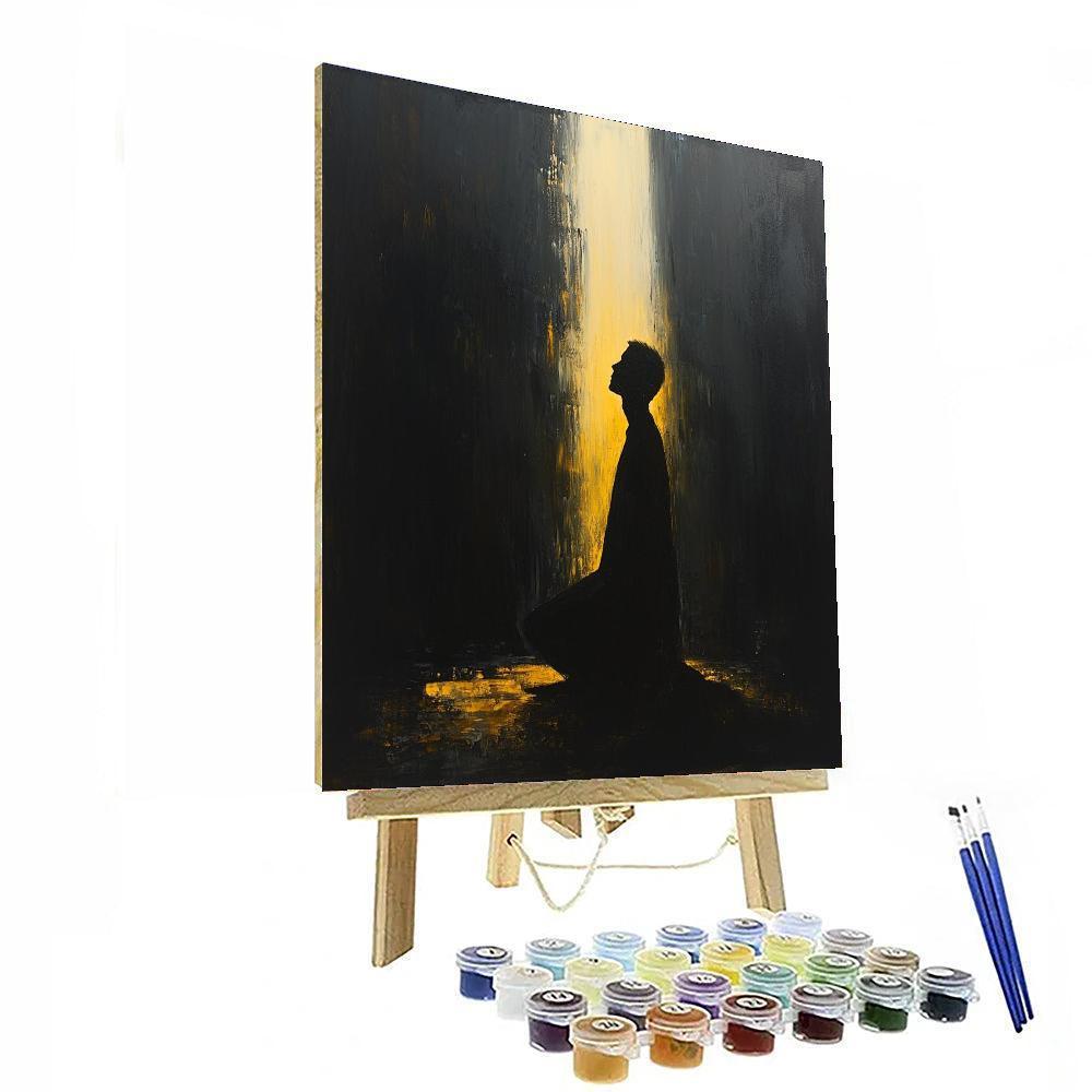 Caravaggio Inspired The Silent Plea  Numbered Painting Kits
