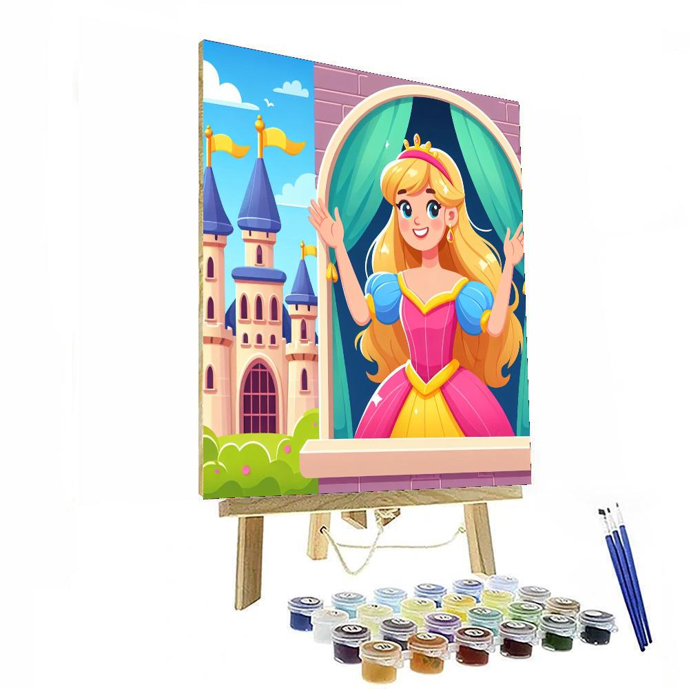 Fairytale Princess Land Paint By Color