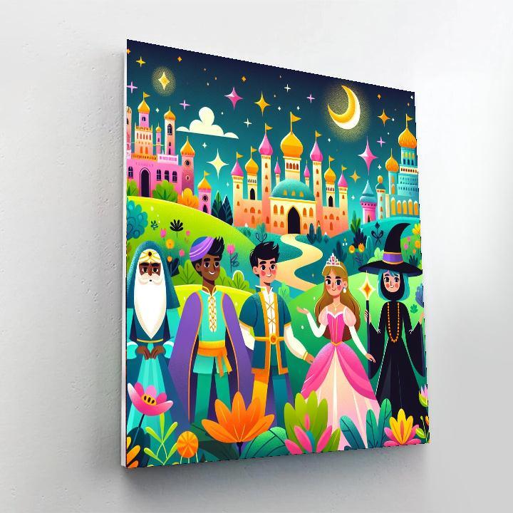 Adventurous Fairytale Journey Paint By Numbers Kits