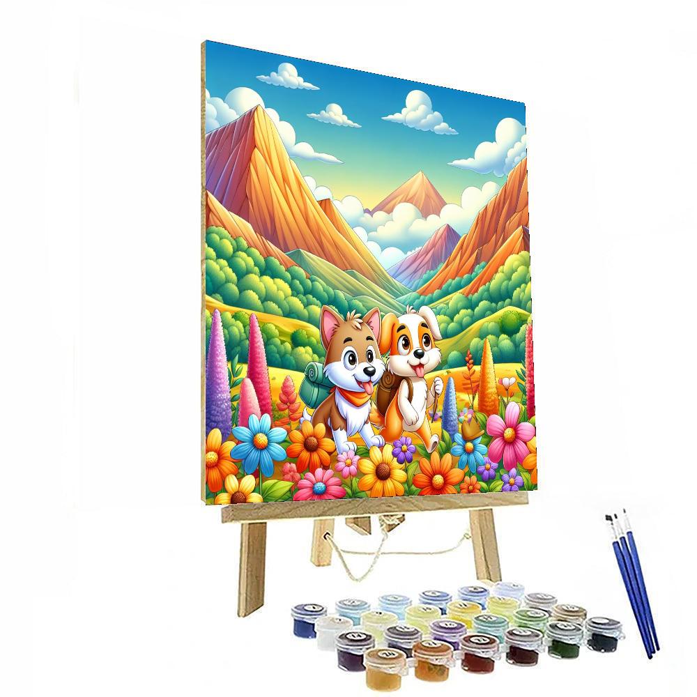 Animal Adventurers On A Quest Paint By Number