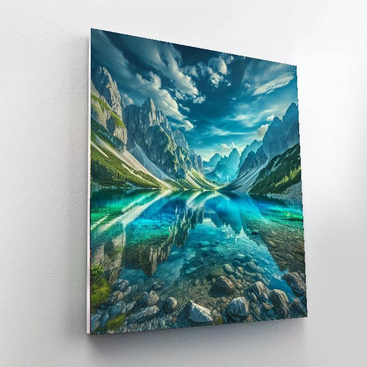 Crystal Lake Mystique Paint By Numbers Art