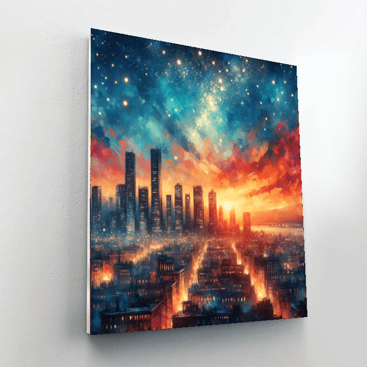 Skyline Dreams Paint By Numbers Art