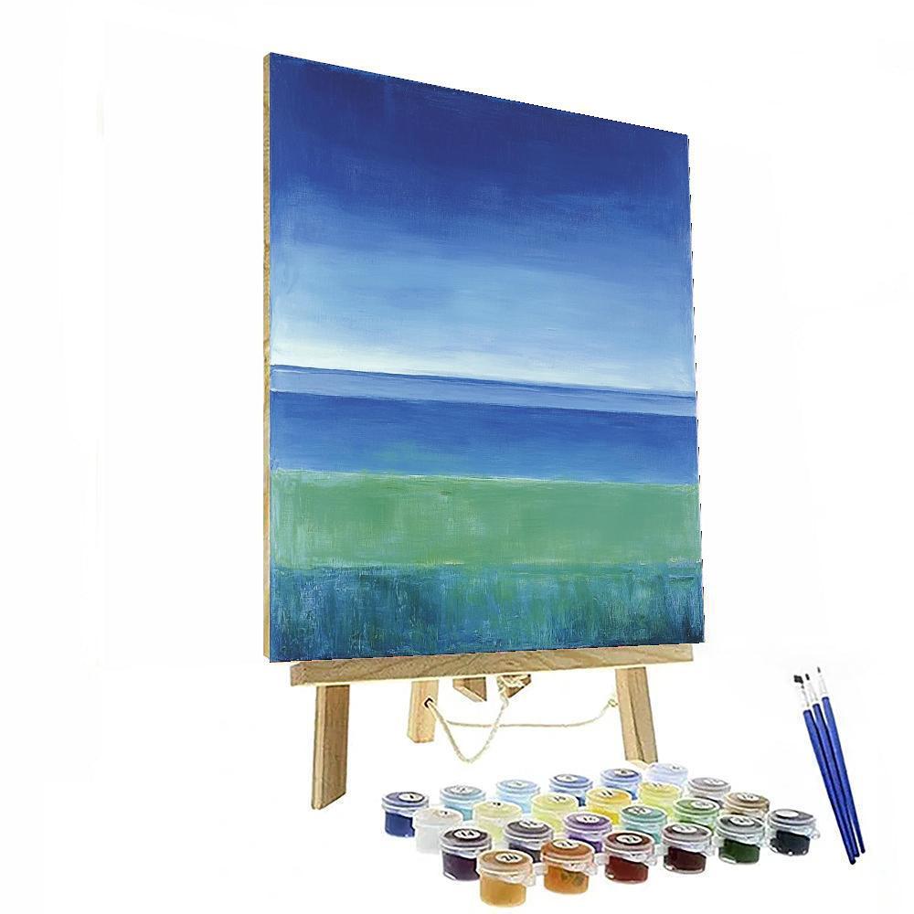 Mark Rothko Inspired Colors Of Tranquility  Numbered Painting Kits