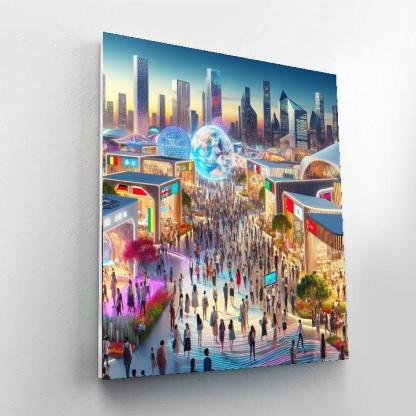 World Expo - Uae Paint By Numbers Art