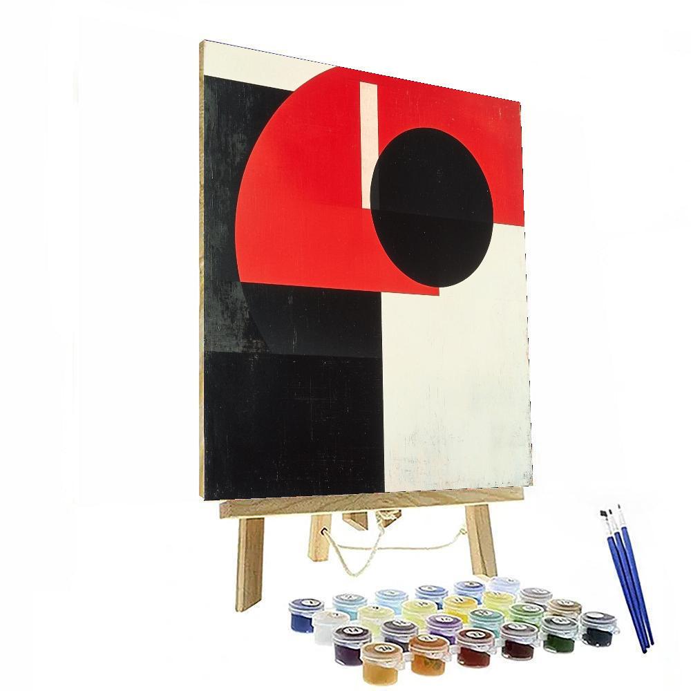 Kazimir Malevich Inspired Radiant Contrasts  DIY Paint By Numbers
