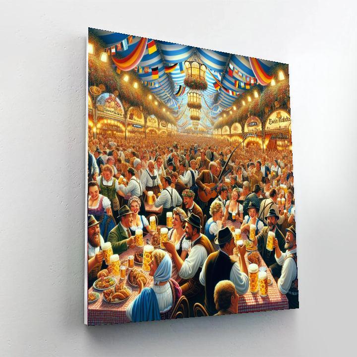 O Festival Da Cerveja - Brazil Paint By Numbers Art