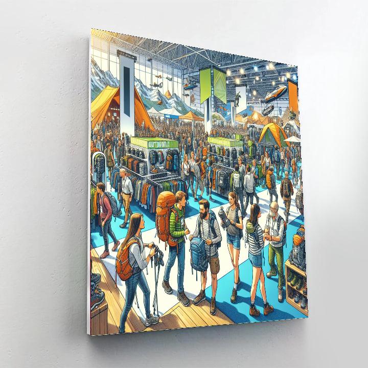 Oudoor Retailer Summer Market - Usa Paint By Numbers Art