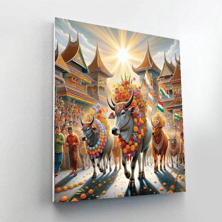 Karnaval Sapi Sonjaya Numbered Painting Kits