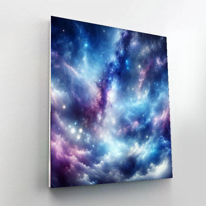 Dreamy Cosmic Nights Paint By Numbers Art