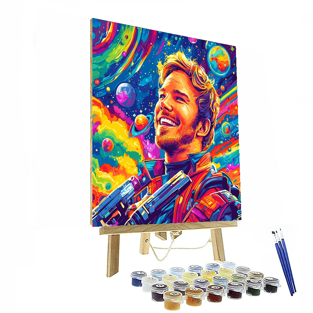 Chris Pratt: The Playful Spirit Of Star-lord Painting Number Kit