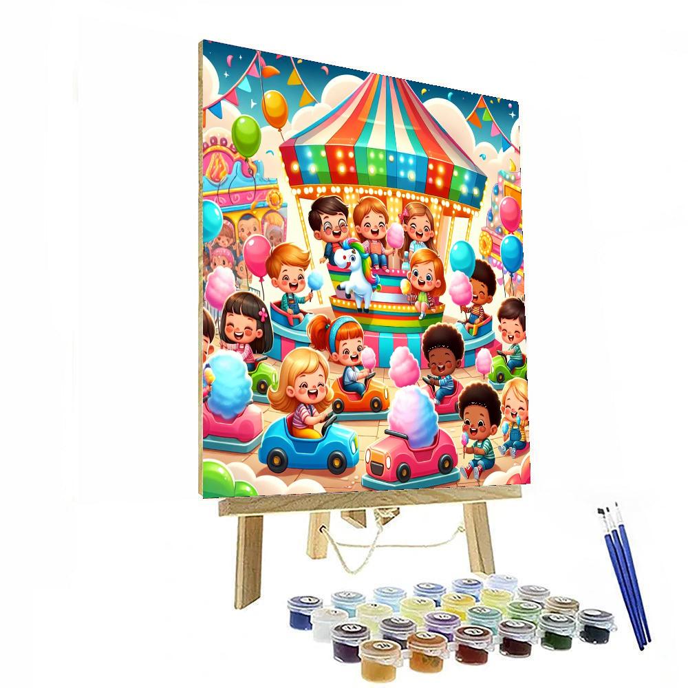 Joyful Carnival Adventures Numbered Painting Kits