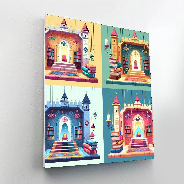 Enchanted Castle Mystery Paint By Color