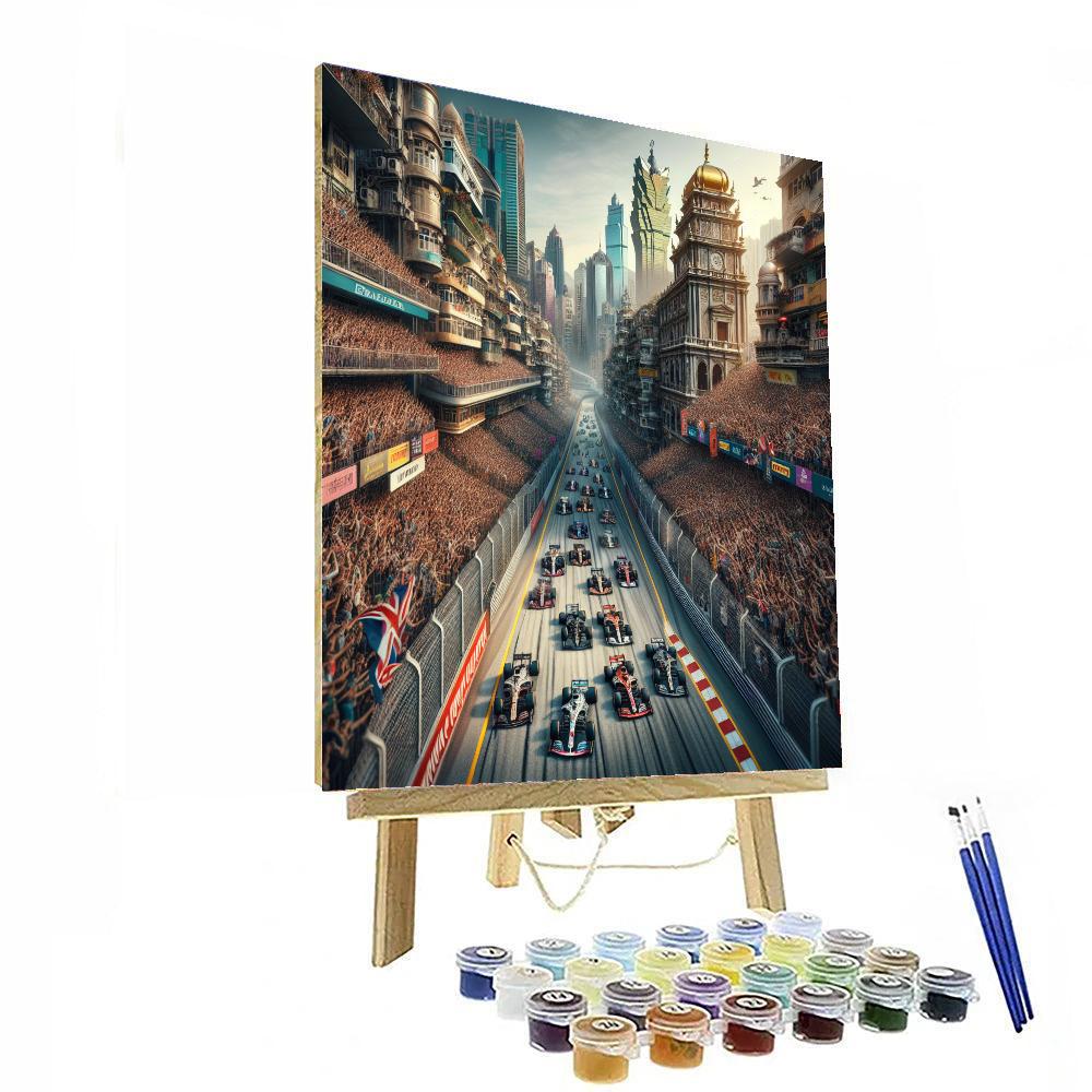 Macau Grand Prix - Macau, China Paint By Numbers Kits