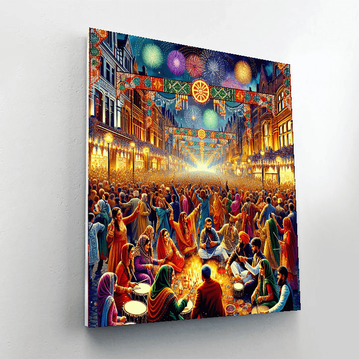 Diwali - Leicester Numbered Painting Kits