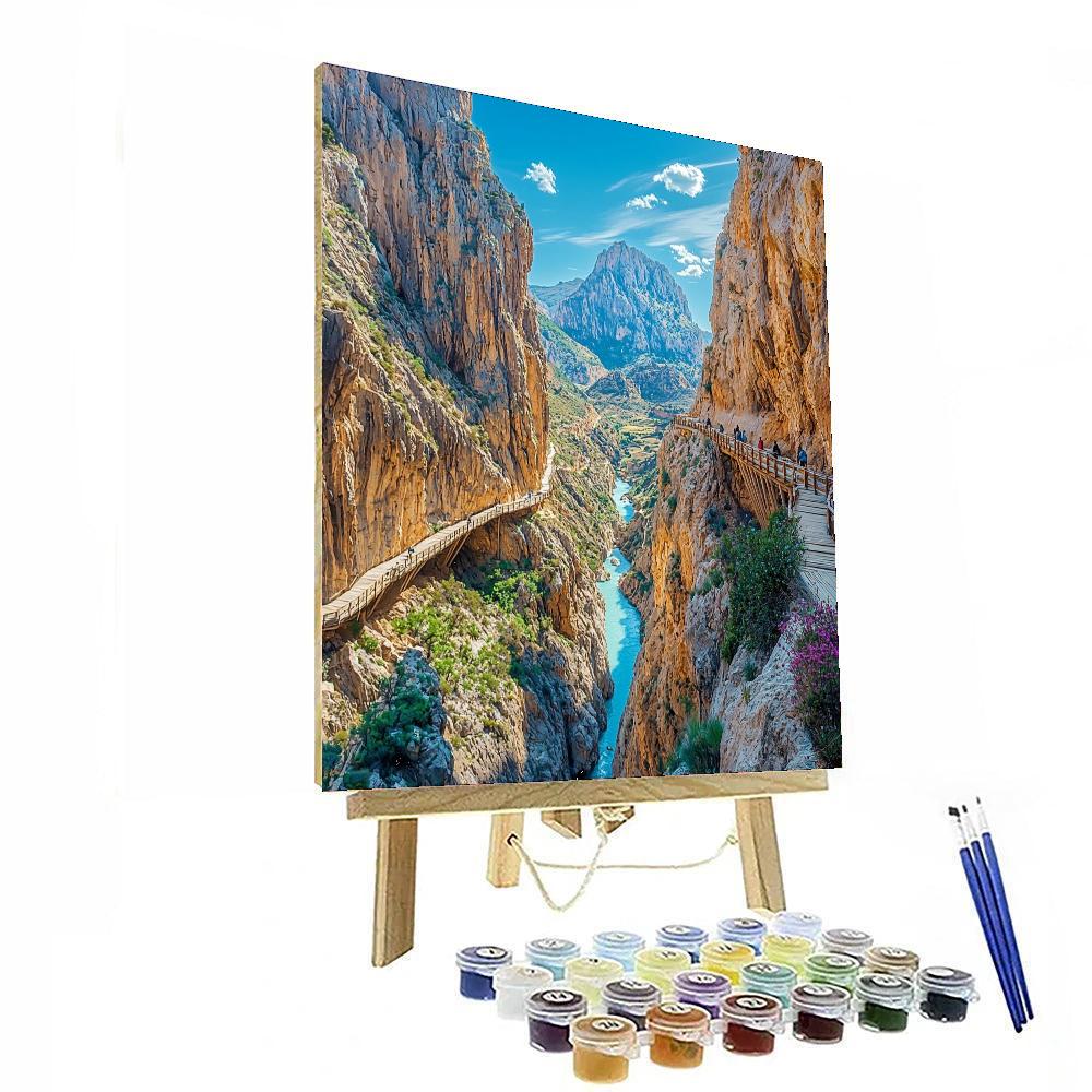 El Caminito Del Rey - Málaga Paint By Color