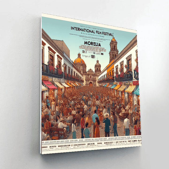 Festival Internacional De Cine De Morelia - Mexico Paint By Color