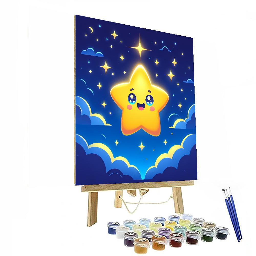 Twinkling Star Painting By Numbers Kit