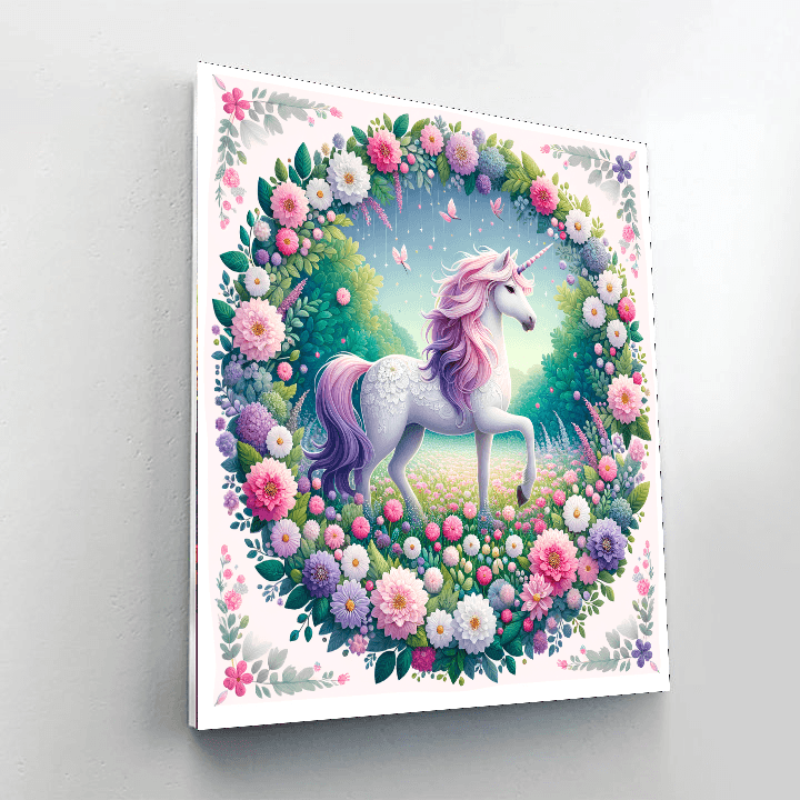 Mythical Unicorn Dreams Painting Number Kit