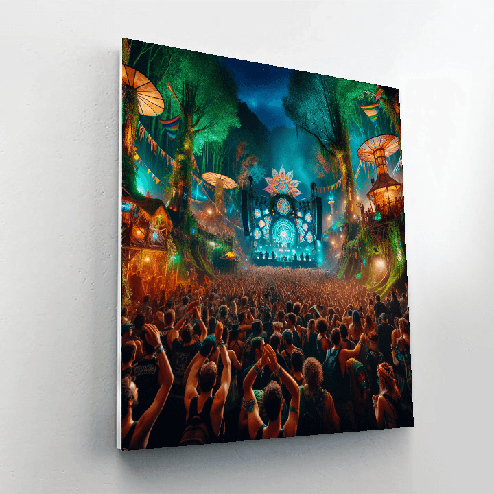 Shambhala Music Festival - British Columbia Numbered Painting Kits