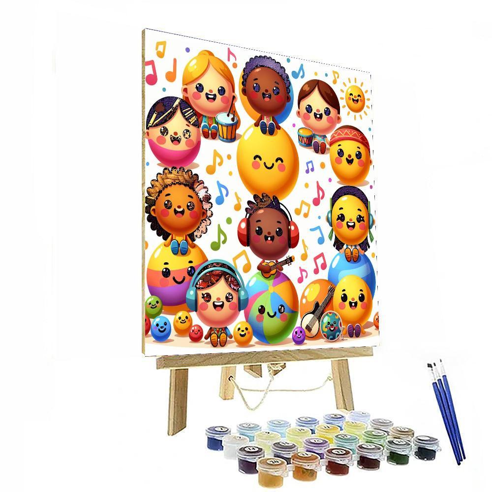 Magical Melody Painting Number Kit