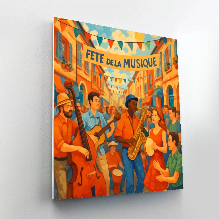 Festival Of Music Painting By Numbers Kit