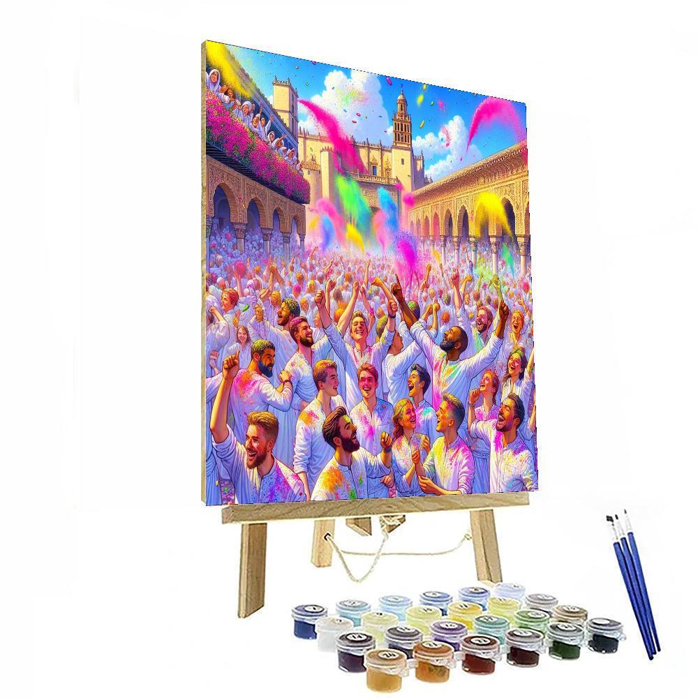 Carnival Of Colors - Spain Paint By Numbers
