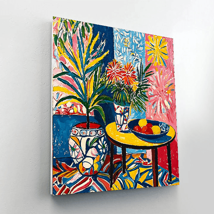 Henri Matisse Inspired Reflections Of Joy  Painting By Numbers Kit