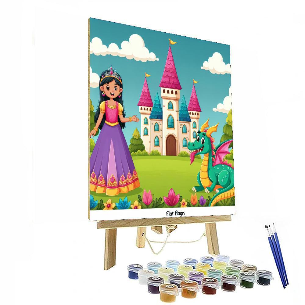 Fairytale Land DIY Paint By Numbers