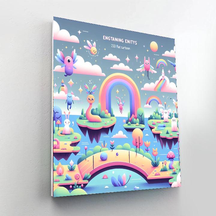 Magical Dreamland Adventure Numbered Painting Kits