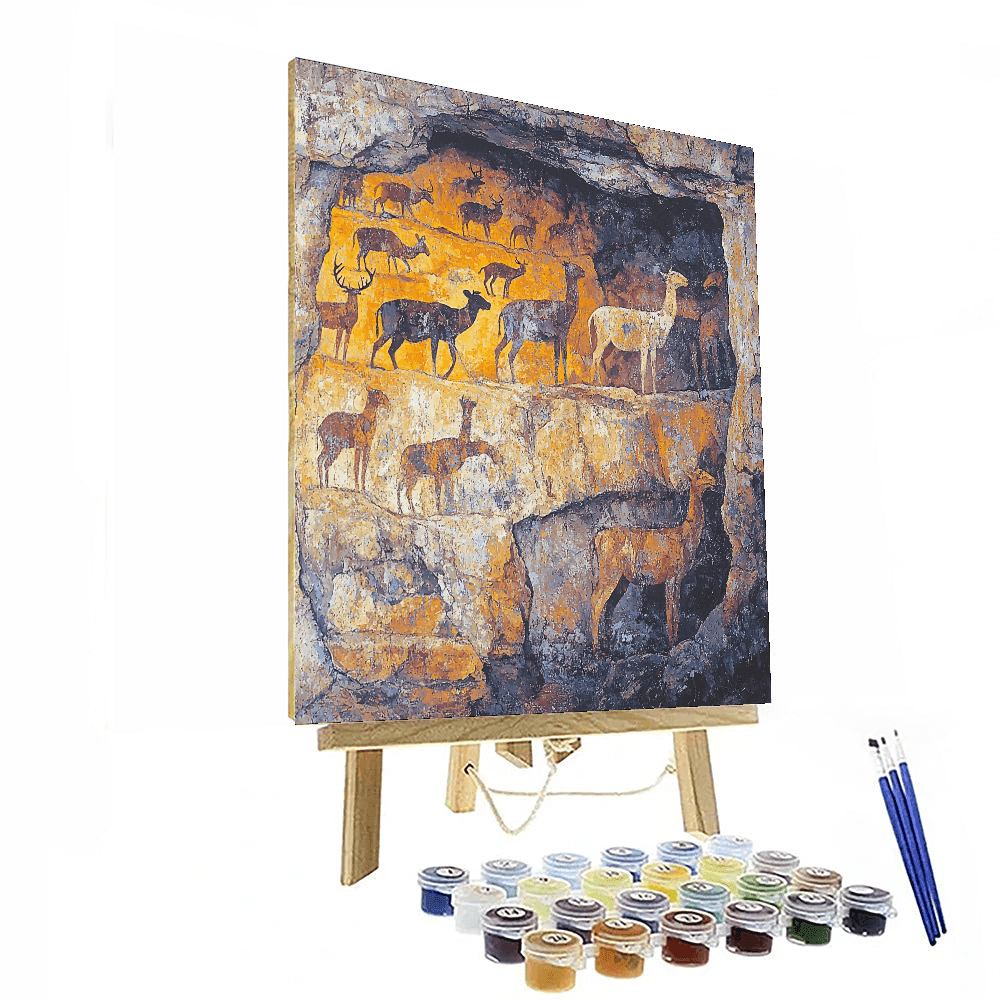 Lascaux Caves - France Painting By Numbers Kit