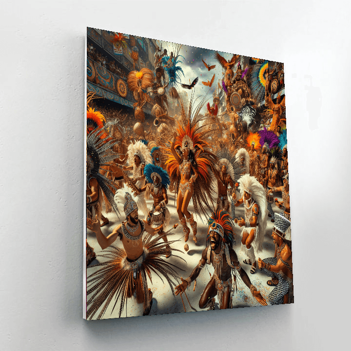 Carnival Of Bahia DIY Paint By Numbers