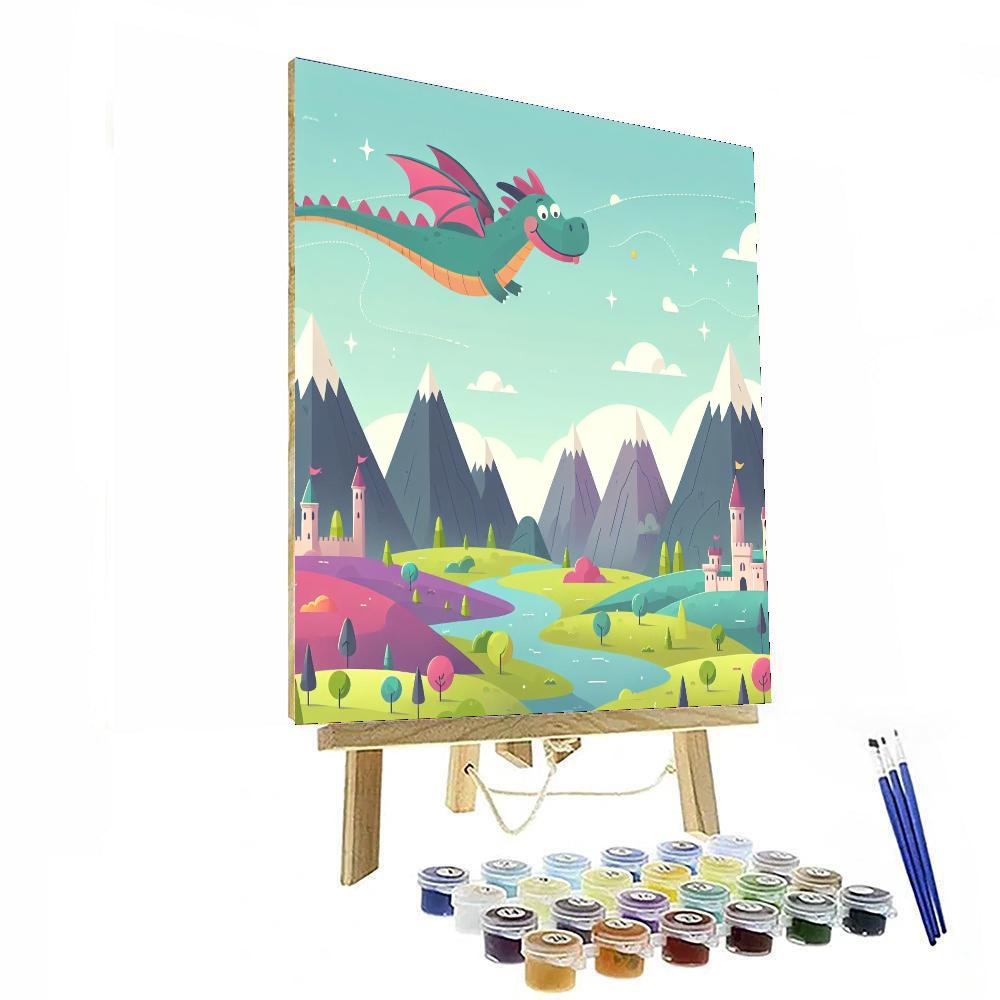 Dragon's Fantasy Quest Numbered Painting Kits