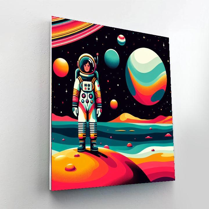 Galaxy Discovery Mission Painting By Numbers Kit