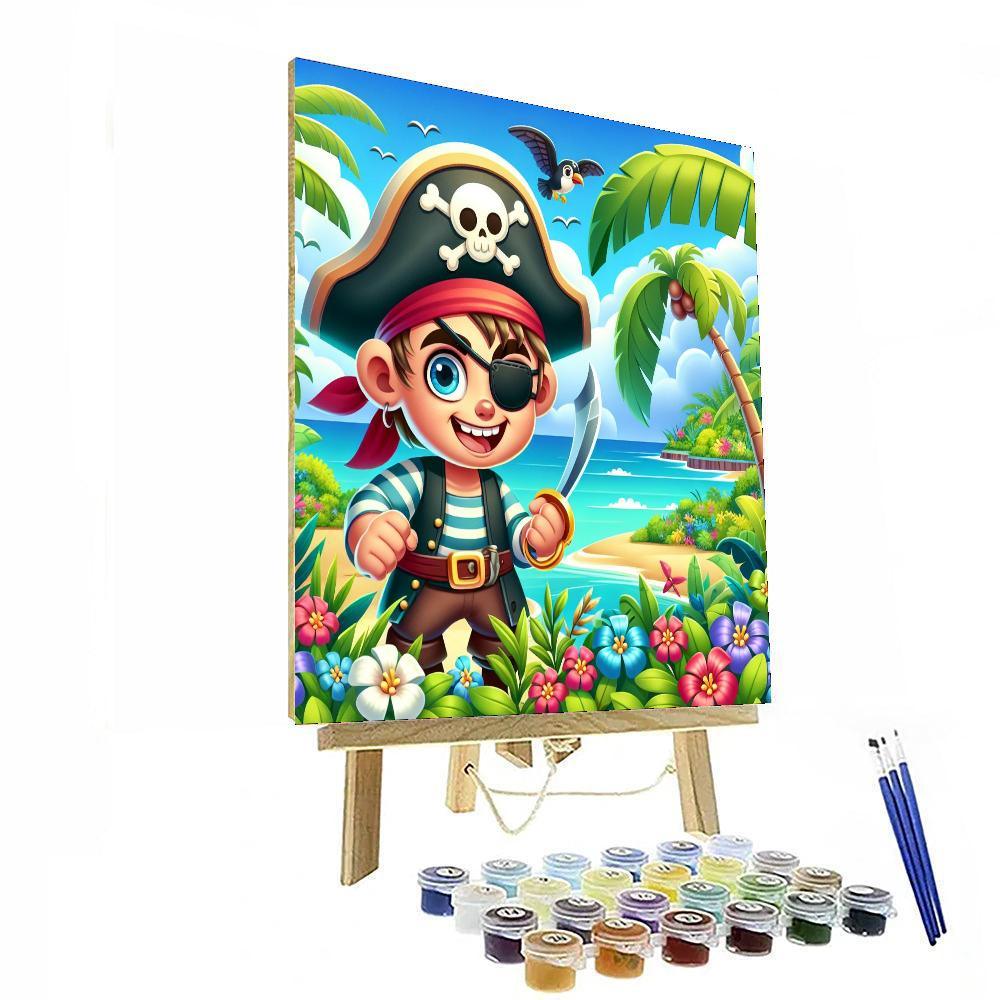 Island Treasure Paint By Color