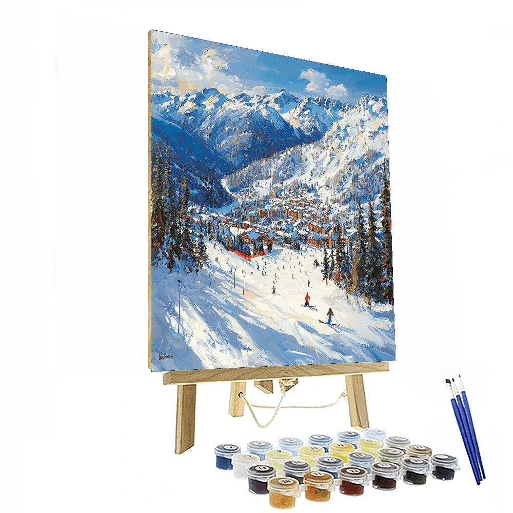 Whistler Blackcomb Numbered Painting Kits