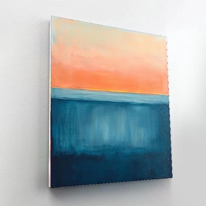 Mark Rothko Inspired Whispers Of The Dawn  Paint By Numbers