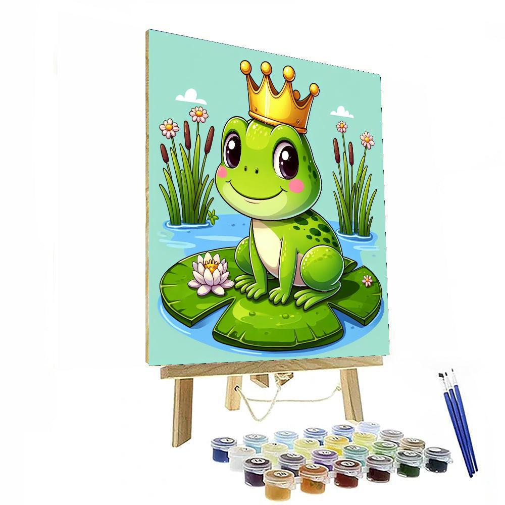 Fantastic Frog Prince Painting By Numbers Kit